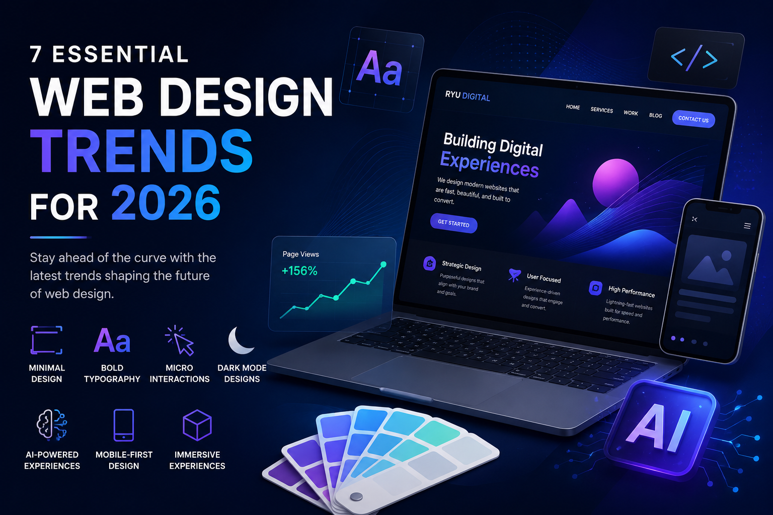 7 Essential Web Design Trends for 2026